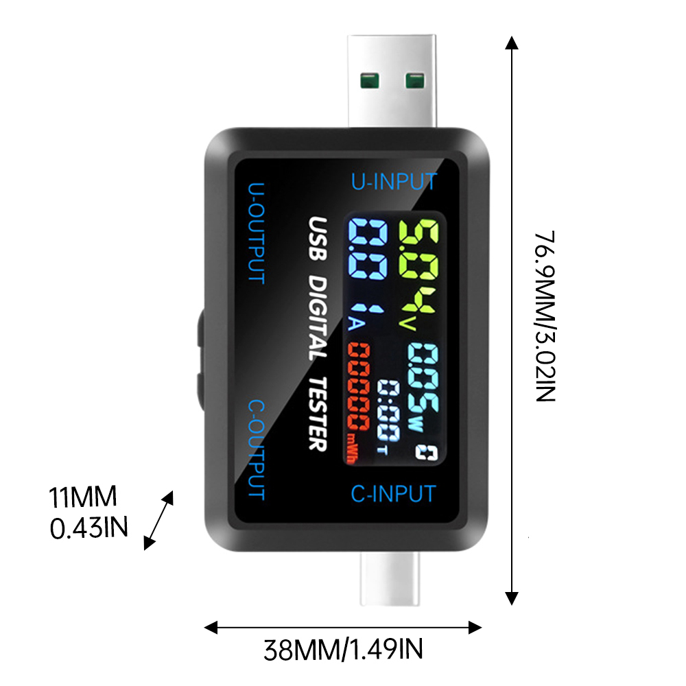 USB Tester 10 in 1 DC Digital  - Usb Ammeter Tester incelemesi ve fiyatı