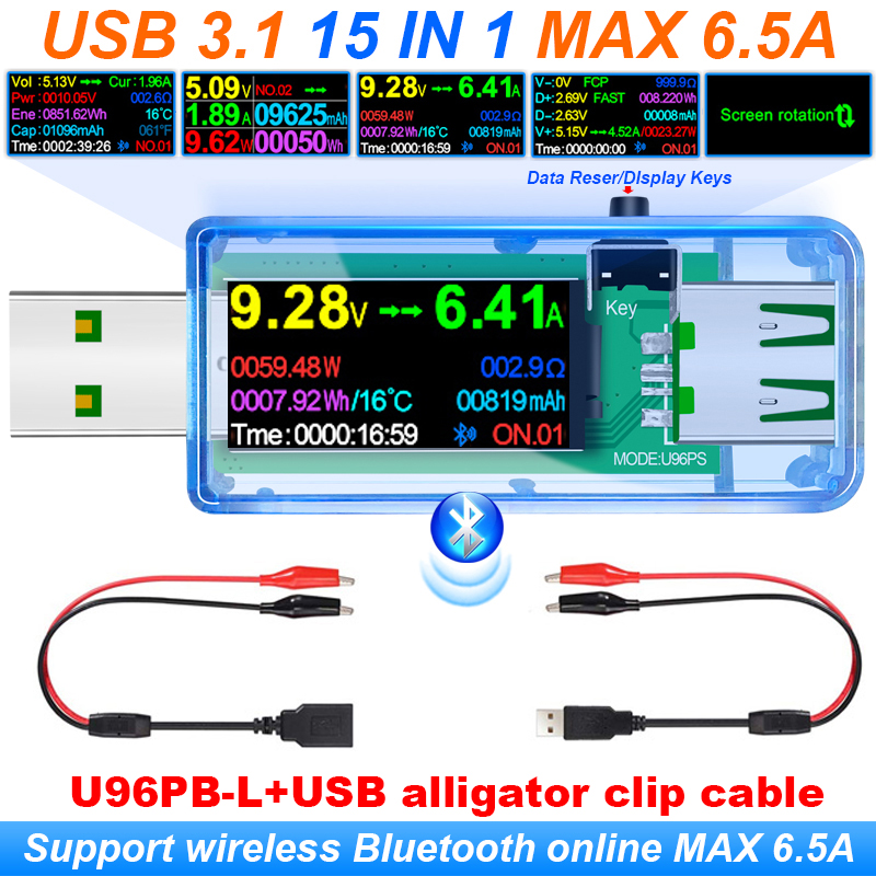 15 IN 1 USB 3.1 Tester DC Digi - Usb Ammeter Tester incelemesi ve fiyatı