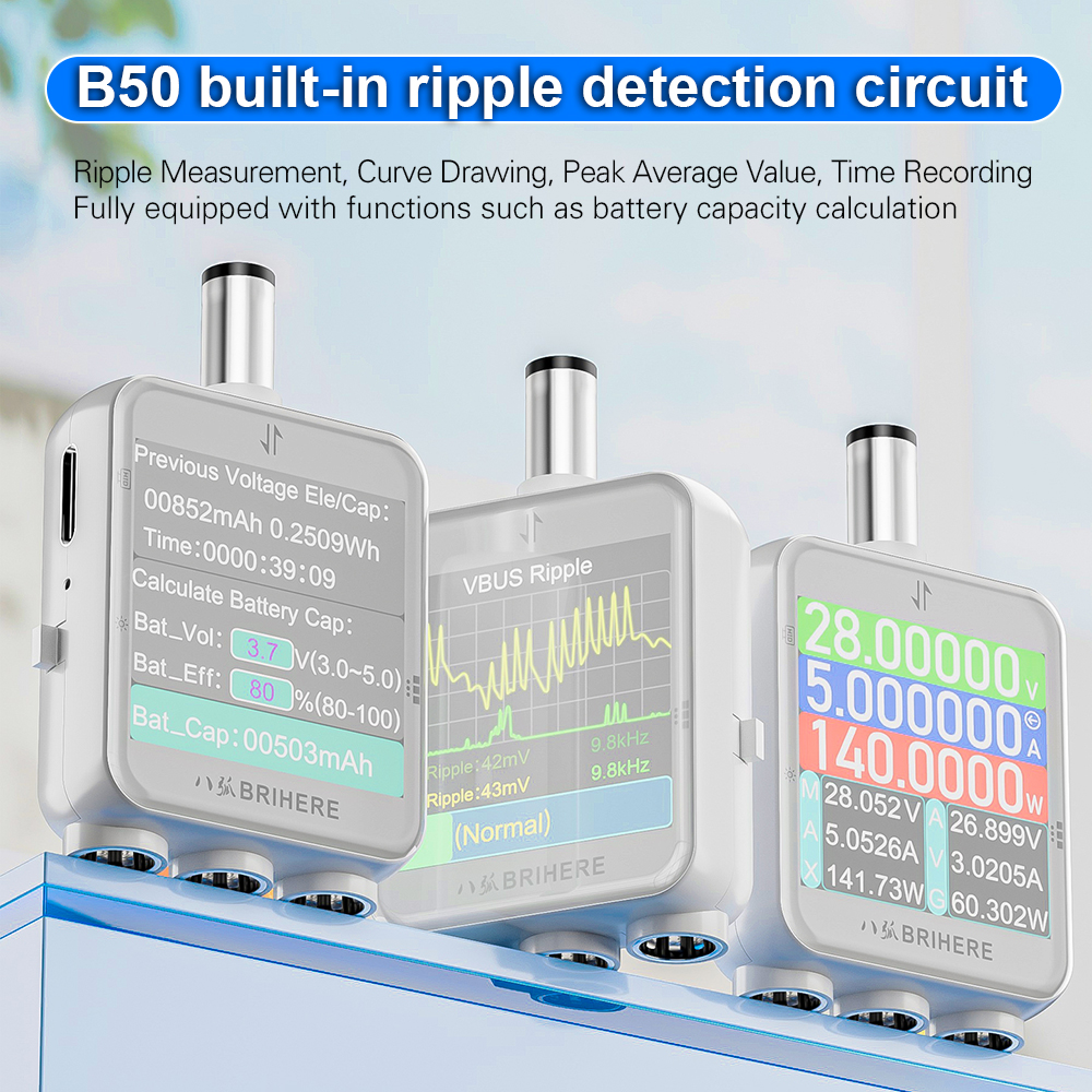 B50 DC5.5 High Precision Teste - Usb Ammeter Tester incelemesi ve fiyatı