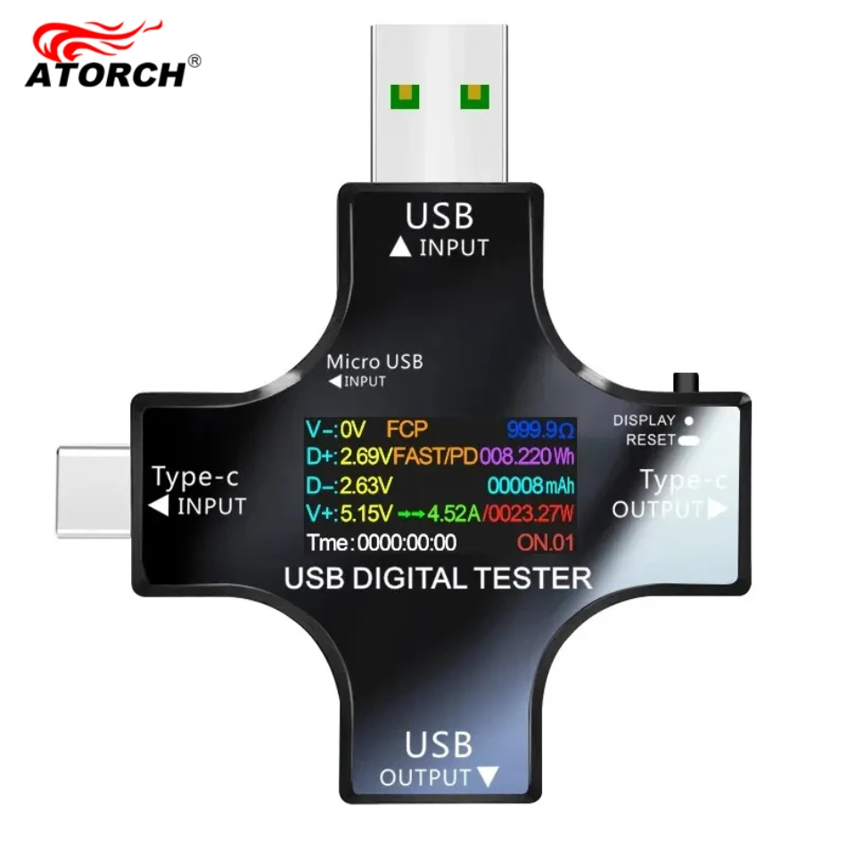 USB Tester DC Type-C PD Digita - Usb Ammeter Tester incelemesi ve fiyatı