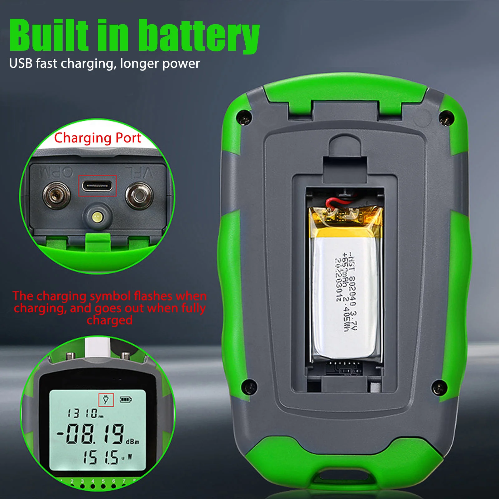 Red Light  Optic Cable Power T - Usb Ammeter Tester incelemesi ve fiyatı