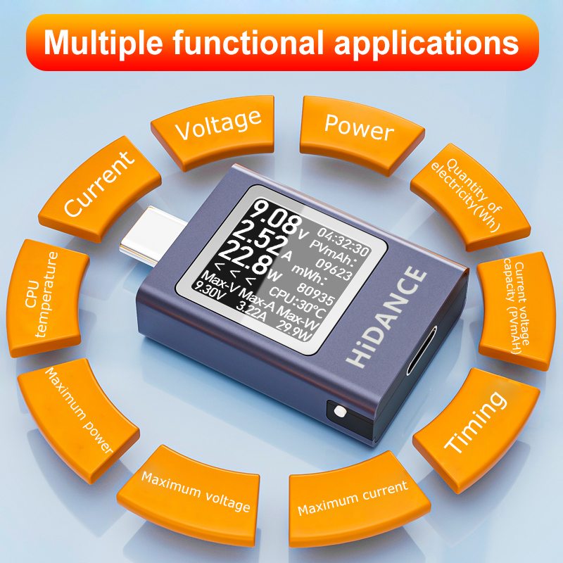 13 in 1 DC 4.5-50V 0-12A Multi - Usb Ammeter Tester incelemesi ve fiyatı