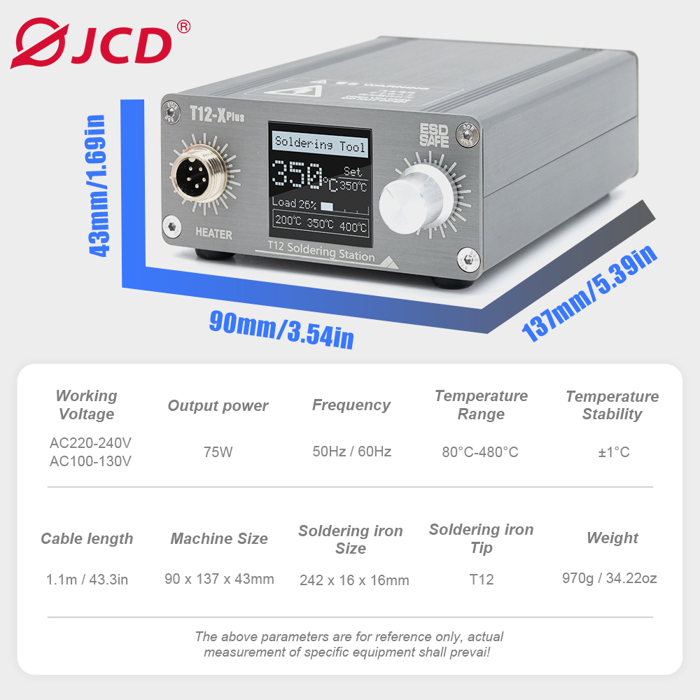T12-X Plus Soldering Station 7 - Electronics Repair Plus incelemesi ve fiyatı
