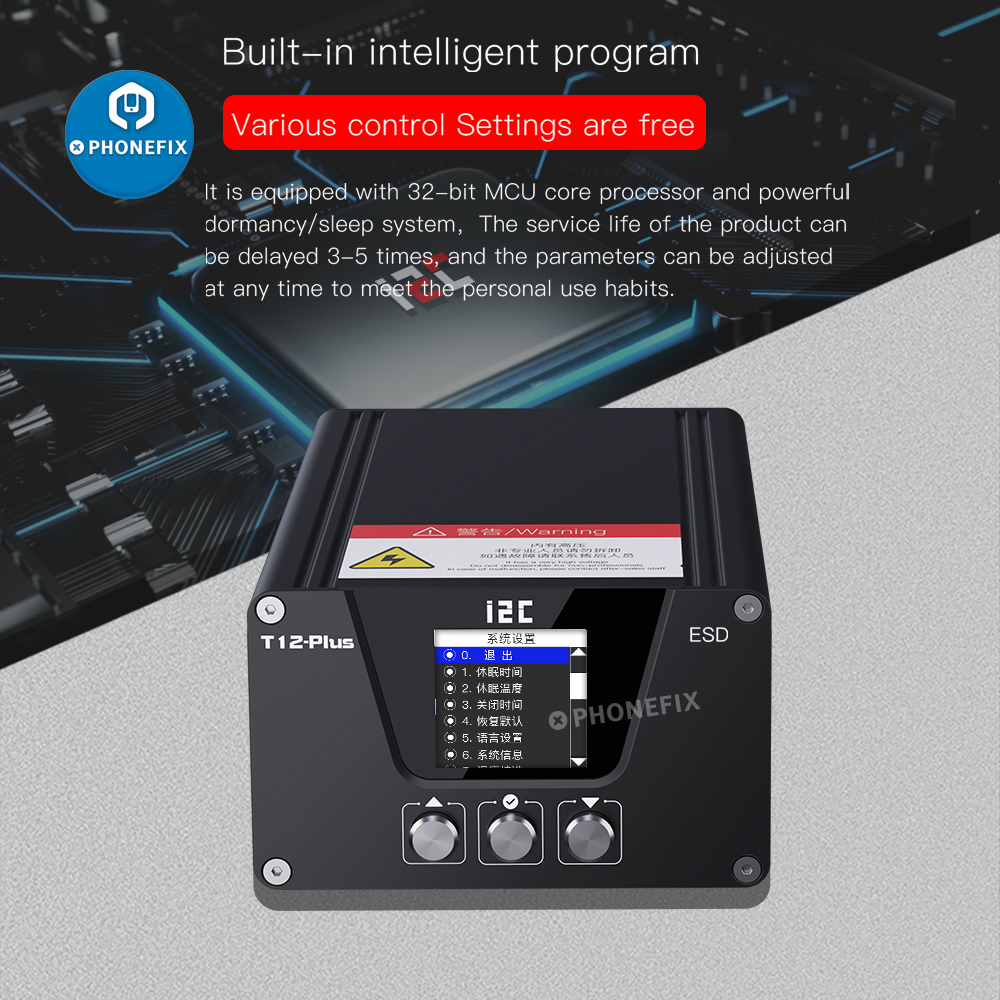 i2C T12 PLUS Soldering Station - Electronics Repair Plus incelemesi ve fiyatı