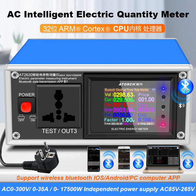 AT2630 AC Ammeter Voltmeter Di - Usb Ammeter Tester incelemesi ve fiyatı