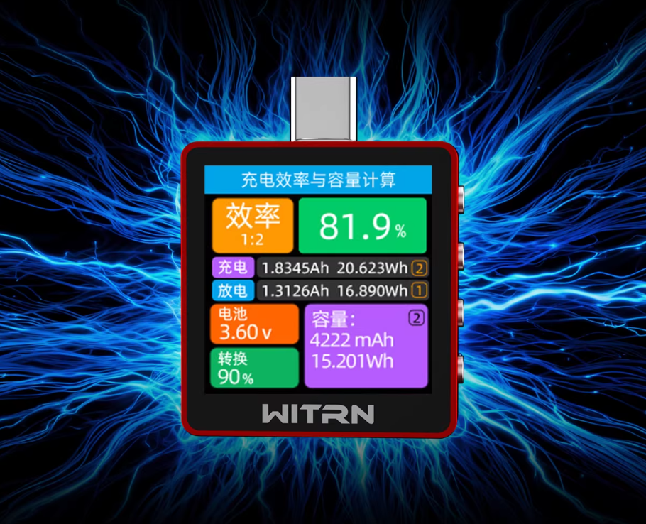 New Red version WITRN K2 INA23 - Usb Ammeter Tester incelemesi ve fiyatı