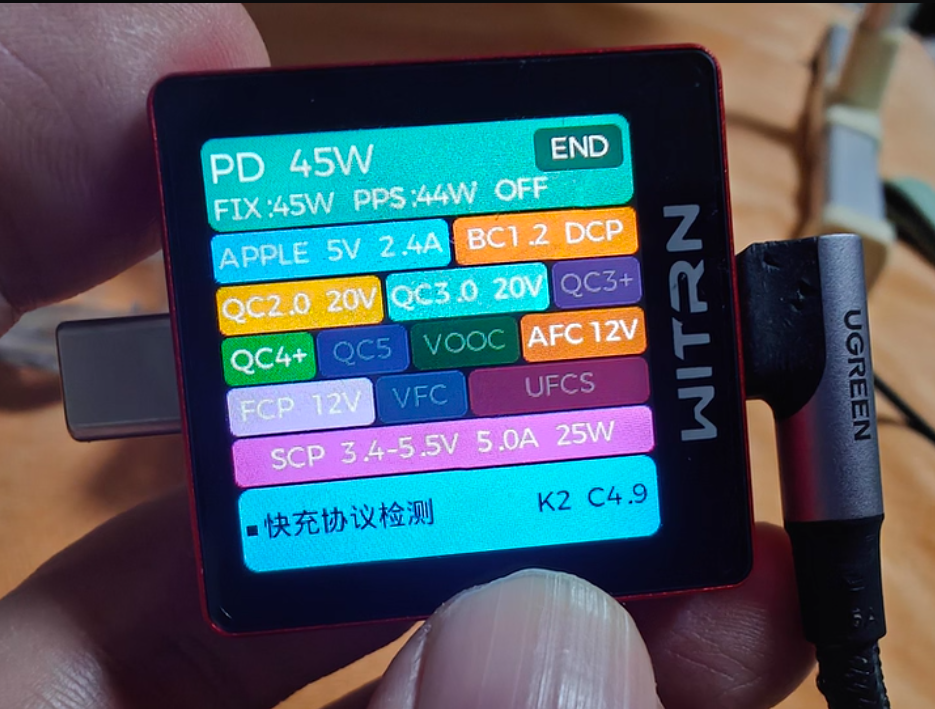 New Red version WITRN K2 INA23 - Usb Ammeter Tester incelemesi ve fiyatı