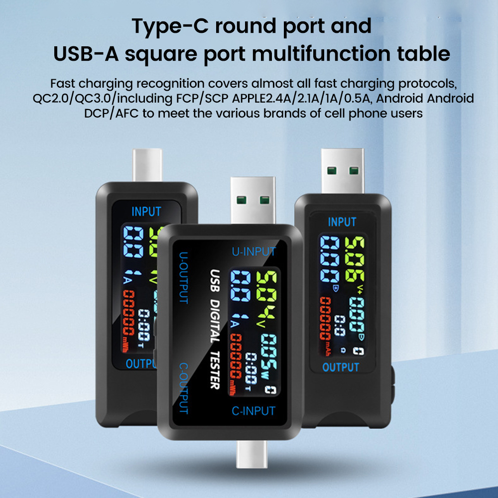 USB Type-C Multi-function Digi - Usb Ammeter Tester incelemesi ve fiyatı