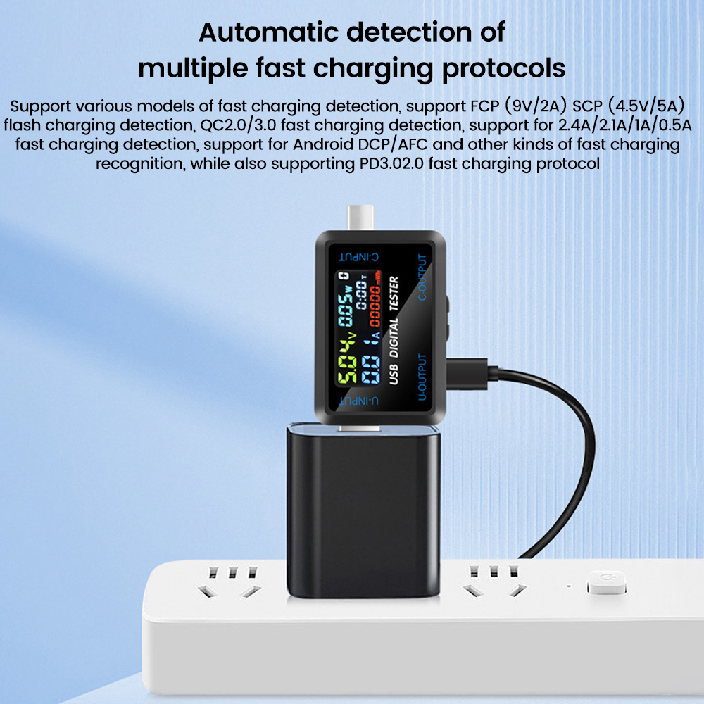 USB Type-C Multi-function Digi - Usb Ammeter Tester incelemesi ve fiyatı